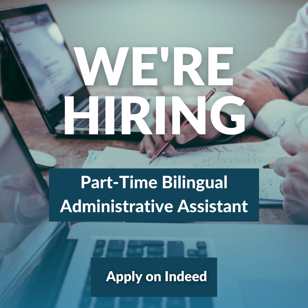 ENP is Hiring! Part-Time Bilingual Administrative Assistant