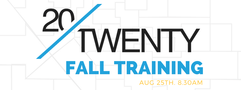 20/TWENTY: An Outreach Training Event